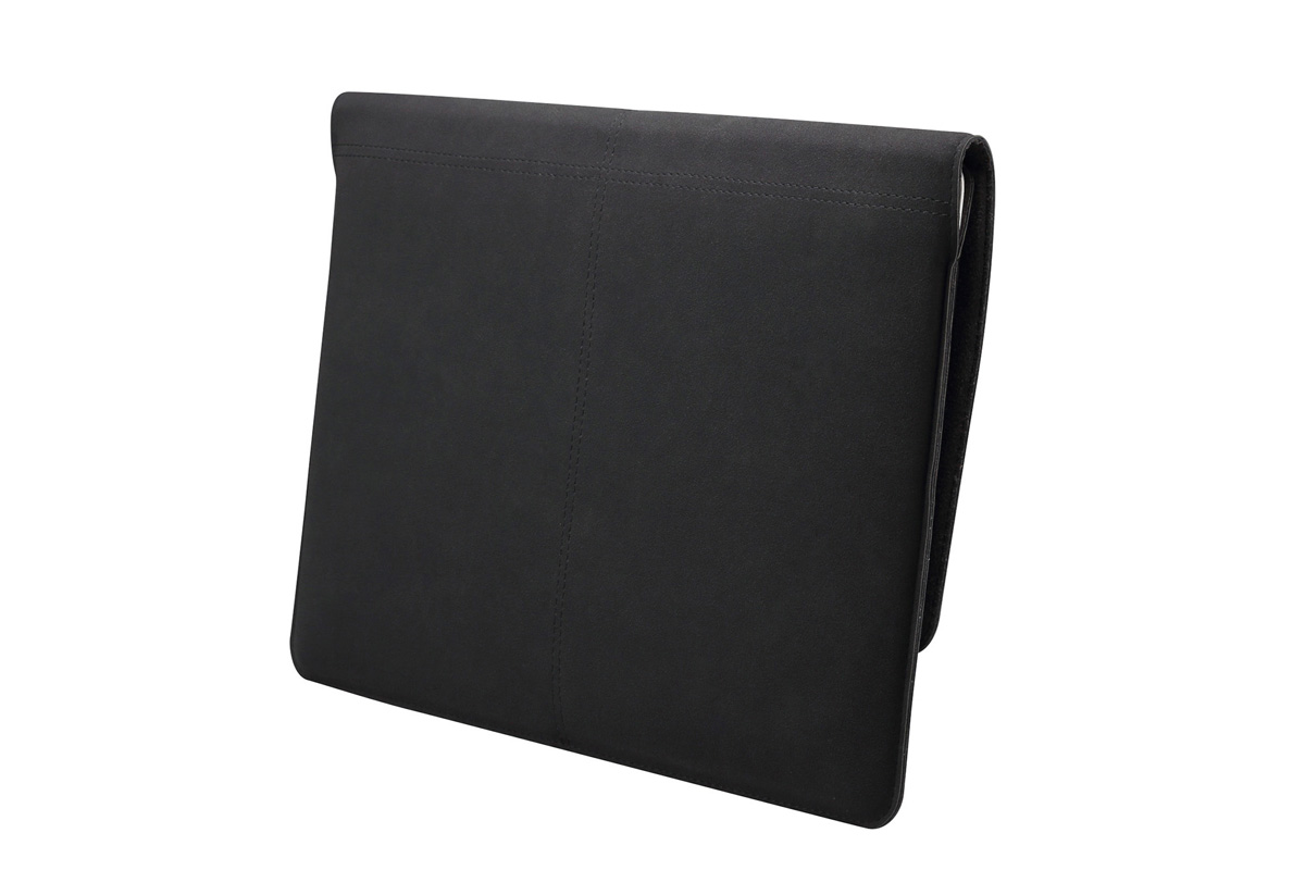Slim Apple Laptop Computer Tablet Case, PU Leather Cover Carrying Bag with Magnetic Closure and Card Holder for MacBook